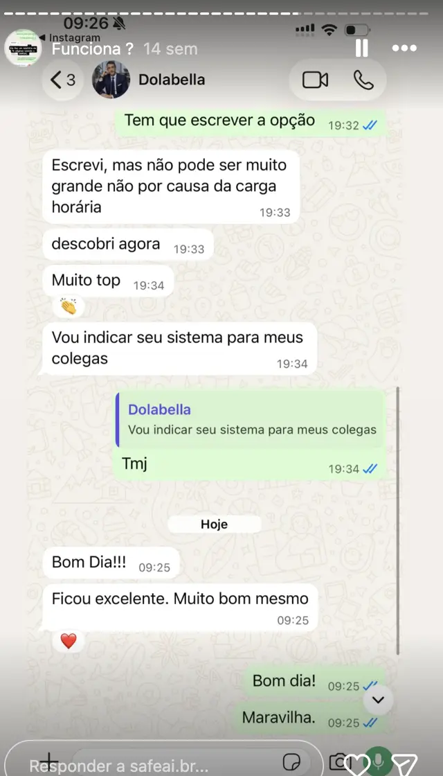 Depoimento de cliente 10