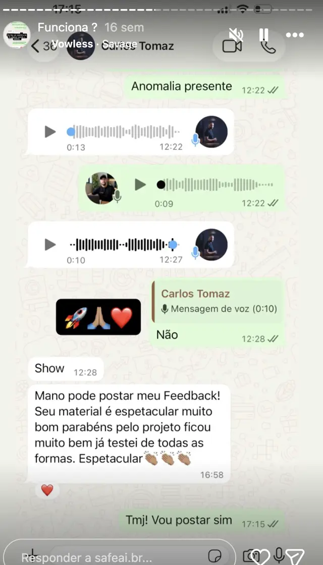 Depoimento de cliente 7